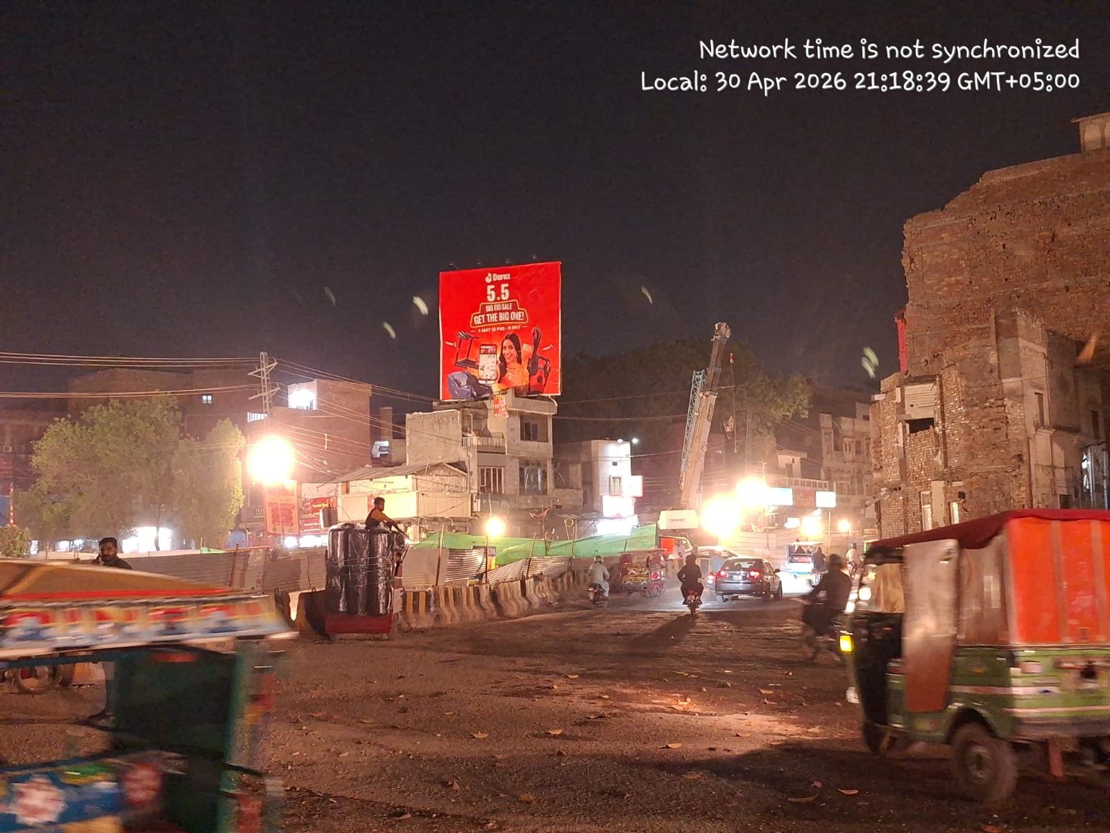 AD Valley commercial hoarding project